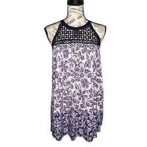 Daniel Rainn (M) Rauly Crochet Neckline Knit Top - Stitch Fix Keyhole Halter